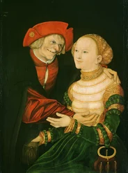 The Ill-Matched Couple, 1522